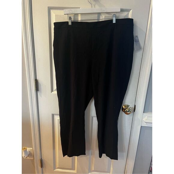 Catherine’s Refined Black Pull On Pants sz 2XWP NWT - Picture 3 of 9